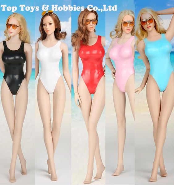 Fire Girl Toys FG057 16 Ölçek Seksi Bir Parça Seksi Serin Bikini Giyim Seti 12 Quot Action Figür Bebek Oyuncakları Aksesuarlar372016