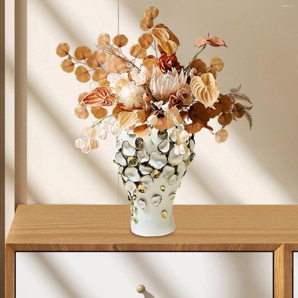 Vasen Porzellan Ingwer Jar Keramik Blumenvase Handwerk Anordnung Tempel für Regal Eingang Schlafzimmer Party Geburtstagsgeschenk