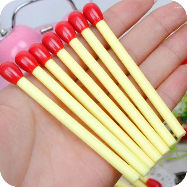 Kırtasiye Sevimli Kawaii Mini Matchstick Yaratıcı Okul Ofis Tedarik Beyan Kalem Matche Komik Ücretsiz Freebie Noventy