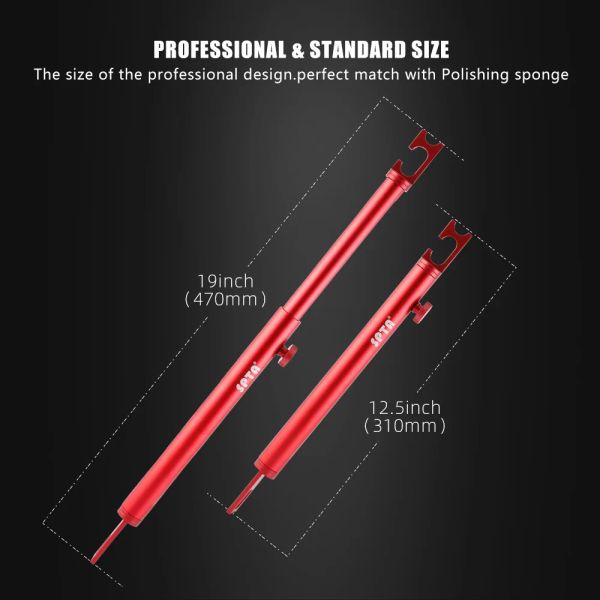 SPTA-Stützstange für das Autopolieren von 31-47 cm Renner Aluminium Halten Fahrzeugkoffer-Deckel-Türbefixierwerkzeuge