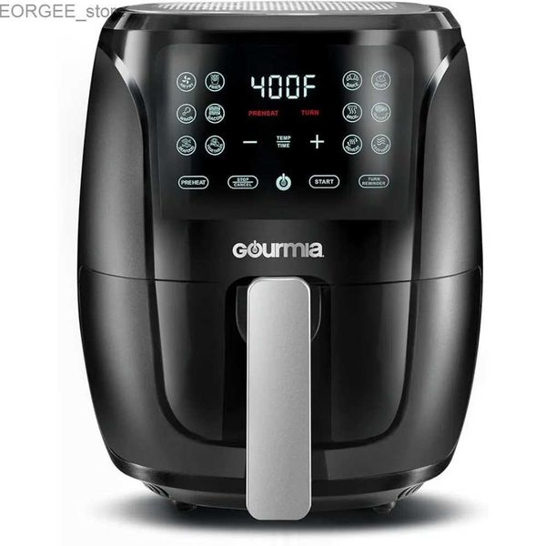 Air Fryers 4 Qt Digital Air Fryer con guida per cucinare Black GAF486 Y240402