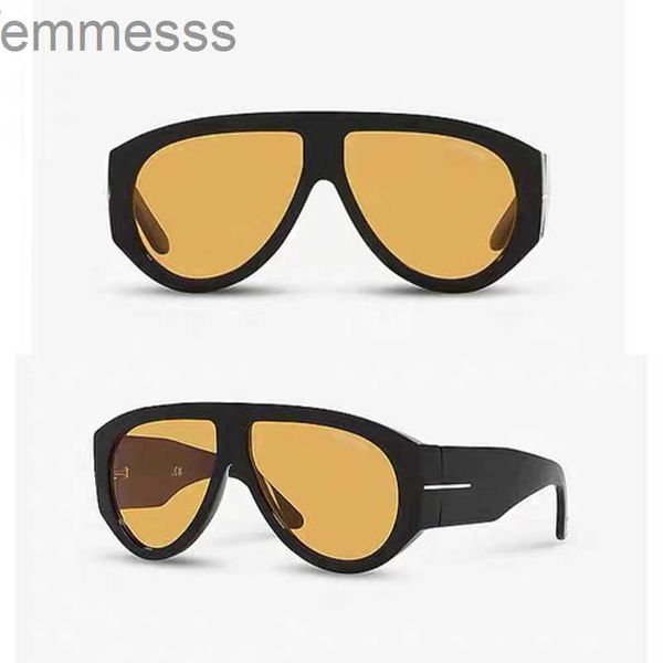 Designer-Sonnenbrille für Herren, Tom, klobiger Plattenrahmen, FT1044, übergroße Brille, Mode, Ford für Damen, Schwarz, Sport-Stile, Originalverpackung H1TK