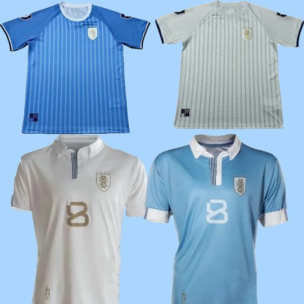 24 25 Uruguay Soccer Trikot 2024 2025 E.Cavani N.de La Cruz Nationalmannschaft Hemd G.de Arrascaeta F. Valverde