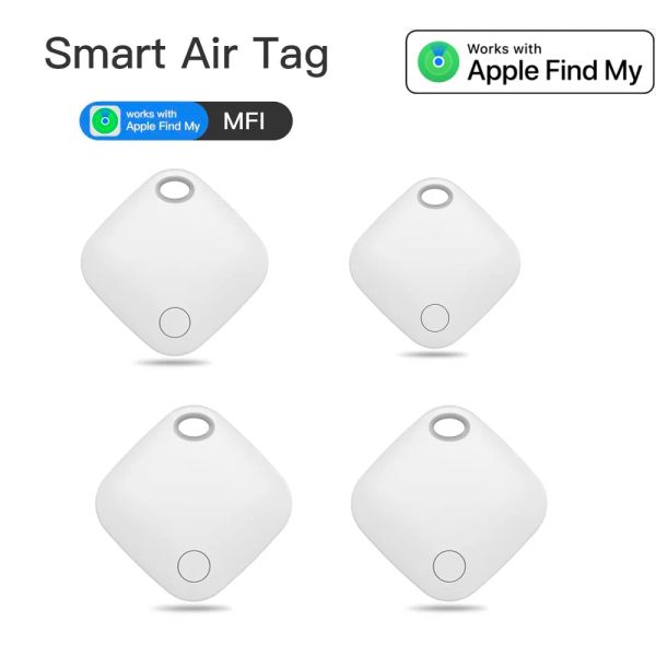 Controllo per Apple Find My Smart Tracker GPS Localizzatore Pet Children Antilost Tracker Smart Airtag Smart Tag Tuya Smart Finder