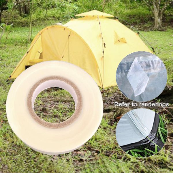 Nastro di tenuta cucitura adesiva Clear Hot Melt PU Fabricali rivestiti di sigillanti per tende da sole per tende da tenda per esterno uniforme