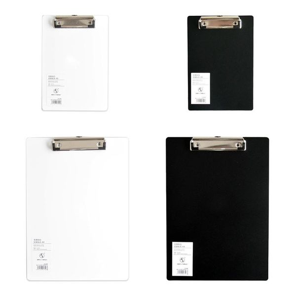Semplice A4 A5 Notepad Memo Pad Board Clip File per il taccuino sciolto File Writing Fila Shiving