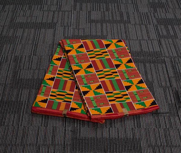 Nuovo tessuto africano di cotone cerato Ankara binta vera cera Olanda garantito tessuto di cera di alta qualità per il vestito da festa9204320