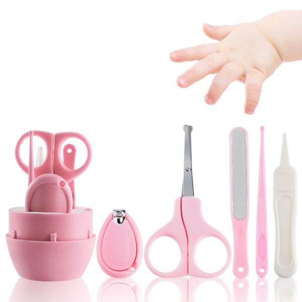 Baby Nagelknipser Pflegeset Neugeborene Baby Anti-Klemm-Nagelknipser Kinder Nagelknipser 5-teiliges Set