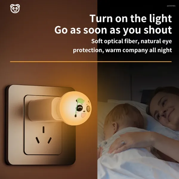 Sacos de armazenamento Mini Lâmpada Noturna Aplicável Interface USB Criativo Fonte de Alimentação Móvel Luz Redonda Luzes LED Suaves Portátil