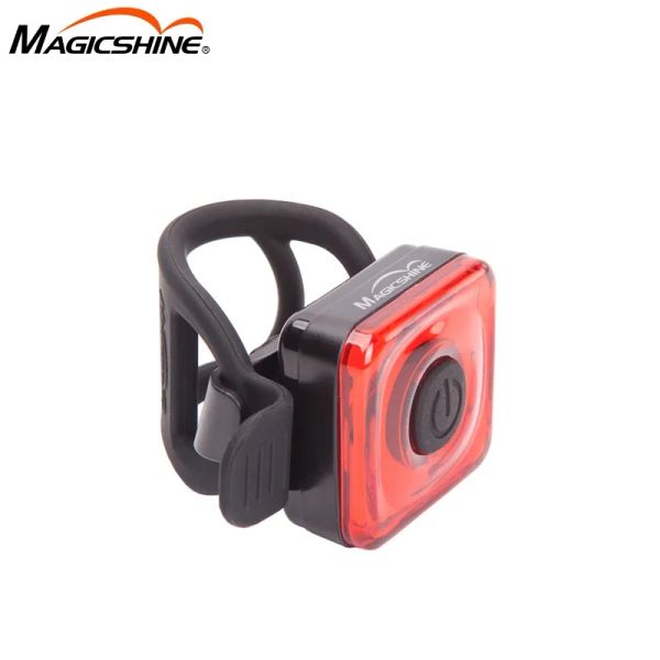 Lights Magicshine Cycling Smart traseiro traseiro Biciclo de parada Sensor Seguro Taileira IPX6 Bicicleta de estrada LED à prova d'água Charge USB MTB Flash Light