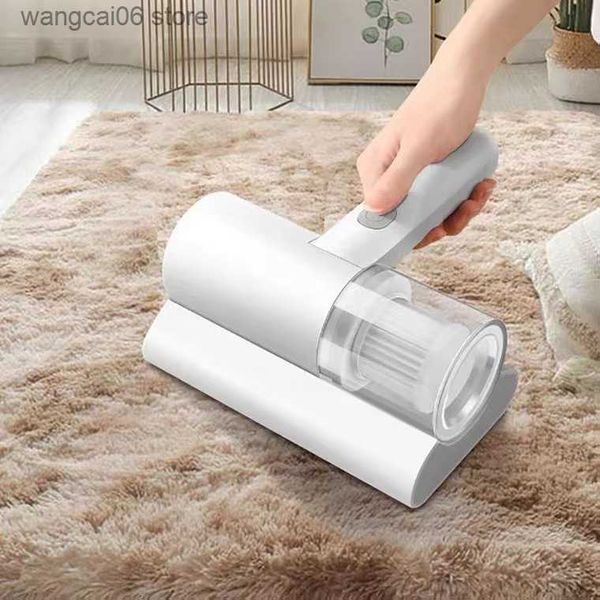 Staubsauger Handheld Milbenentferner Home Smart Charging Wireless Bed Mini Staubsauger Sterilisationsmaschine T240402