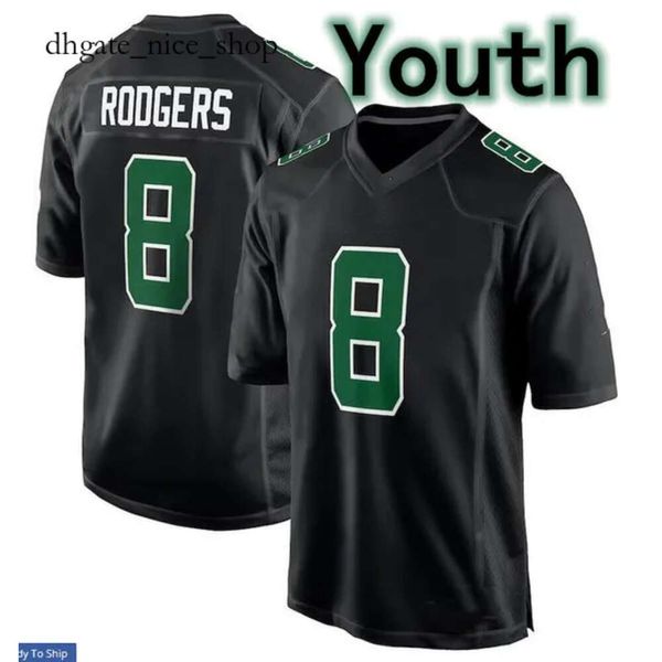 Fußballtrikot Joe Namath Joe Klecko Ahmad Sauce Gardner Aaron Rodgers Zach Wilson Breece Hall Quinnen Williams Jermaine Johnson II Garrett Wilson Allen 24ss 122