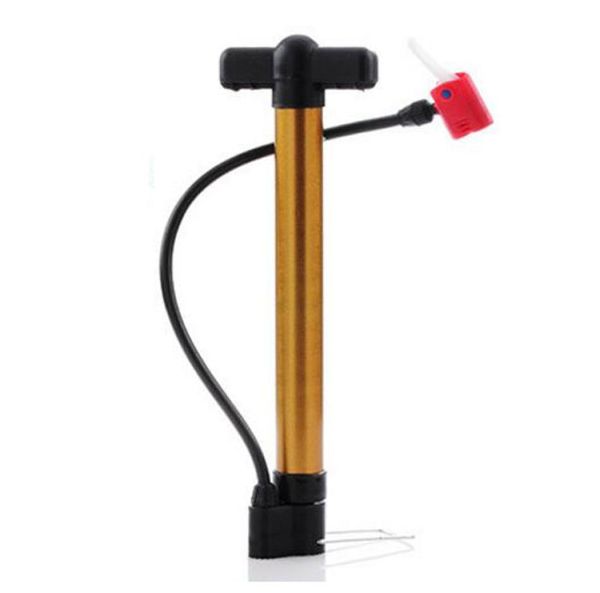 Bomba de tubo de aço portátil para bicicleta, bola de pneu, inflador de alta pressão, acessórios de ciclismo de montanha, bomba de ar manual 4019304