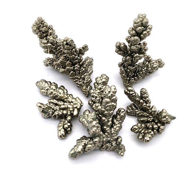 Fiore in metallo nichel dendritico Campione di elemento Ni puro al 99,99% per la decorazione del desktop di hobby da collezione