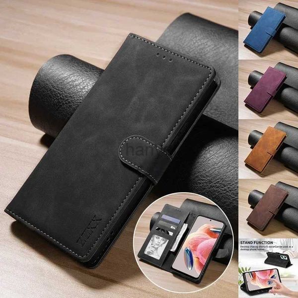 Mobiltelefonhüllen Brieftasche Magnetic Flip Leder Hülle für 13T 12T 12 Lite 11t Pro M5s C51 C40 x3 F3 Redmi 12c 9 8 7a A1 A2 plus 2442