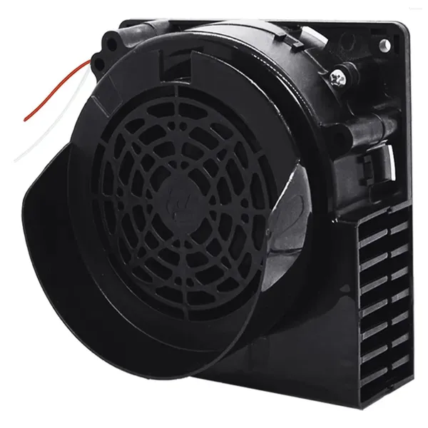 Decoração de festa DC Centrífuga O ventilador de ar preto fácil instalação ideal para uso prolongado poderoso fornece amplo fluxo de ar