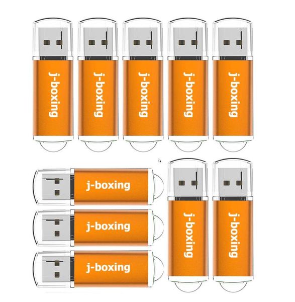 LOTE 10 PCS USB 20 Flash Drives 8 GB Retângulo Polegar Memory Stick Pendrives de armazenamento Promoção Presentes Coloridos para Computador Laptop3250939