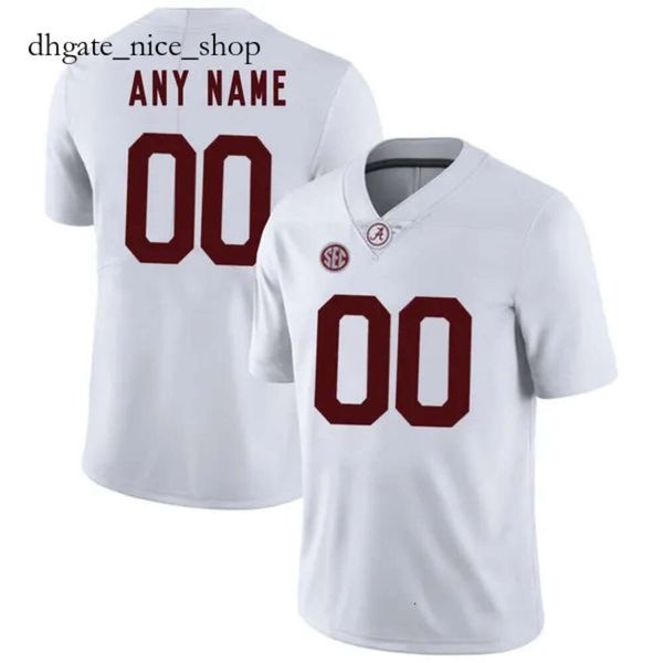 Maglia da calcio NCAA Alabama Crimson Custom S-6XL Tide 9 Bryce Young Will Anderson Jr. John Metchie III Jerry Jeudy Nee Harris Jaylen Waddle 24ss 1:1 485