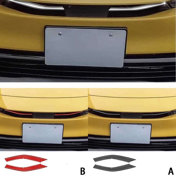 Обновление передних решеток автомобиля, накладная полоса, средняя сетка, формовочная крышка, Стайлинговые украшения, аксессуары для Toyota Prius Prime 60 серии 2023 +