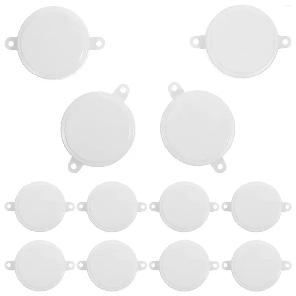 Tischgeschirr 20pcs Öltrommelversiegelte Kappen Eisenfassabdeckungen Abdichtungslider mit Dichtungen