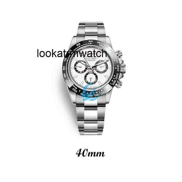 Mens Watch RLX Designer Designer Watches Lüks Moda Saatleri Otomatik Saat Kalitesi Vizyonu 904L Paslanmaz Çelik Safir Tarzı Saatler