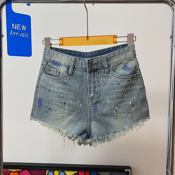 Damen-Shorts, Designer-Modemarke, Denim-Shorts, sexy Damen-Sommerkleidung, Shorts mit hoher Taille