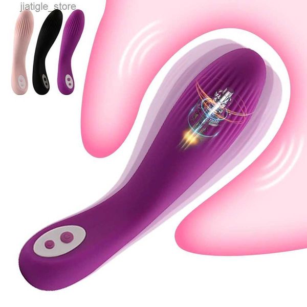 Outros itens de beleza de saúde clitóris de vibrador de vibrador para mulheres massageador de rosca G Spot Pussy Vagina estimulador de brinquedos adultos USB impermeável recarregável Y240402