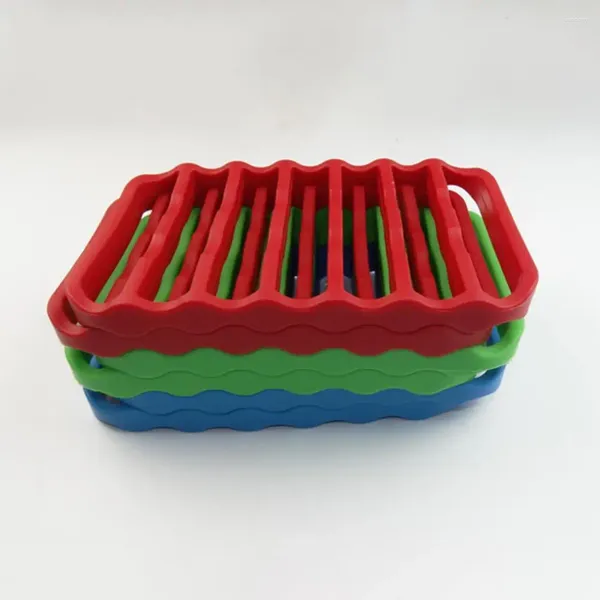 Tapetes de mesa Reutilizáveis Almofada de cozinha Resistente ao calor Potholders Isolamento de silicone para assar Rack Pan Tapete antiderrapante