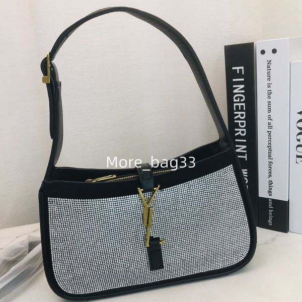 Designer saco sacos de ombro bolsas de luxo bolsas de moda feminina cor sólida em forma de tote saco preto bezerro clássicos pele diagonal elegante envelope