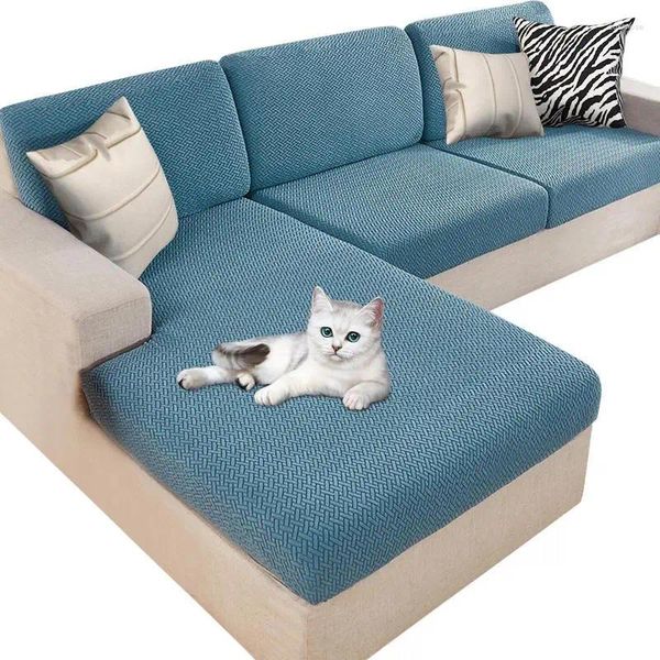 Sandalye Stretch Sofa Slipcover Süper Kanepe Kapağı Oturma Odası Köpekleri için Evrensel Giyim Dayanıklı Yumuşak Dört Mevsimler