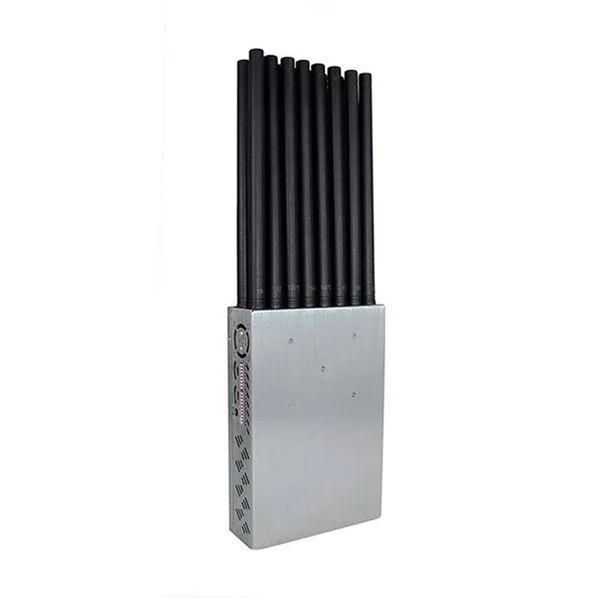 Tragbares 18 Kanal -Handy -Jammer für GSM CDMA LTE 3G 4G 5G WiFI GPS Lojack Car Fernbedienung