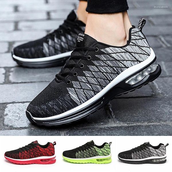 Freizeitschuhe Herren Sneakers Unisex Atmungsaktive Laufschuhe Luftkissen Für Sporttrainer Tennis Jogging