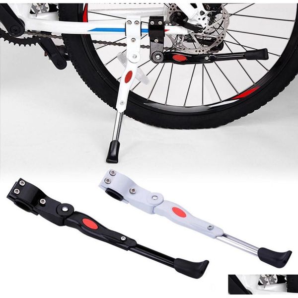 Racks de caminhão de carro Bicicleta Estacionamento Rack Kickstand Pesado Ajustável Mountain Bike Ciclo Prop Lado Traseiro Kick Stand Acessórios2389689 DHT0Q