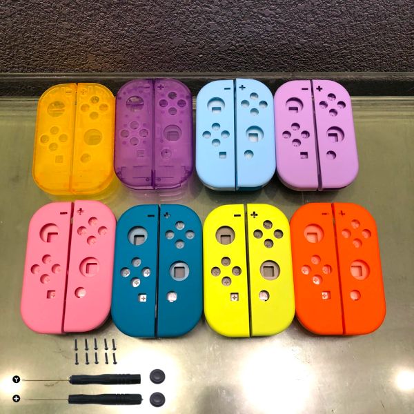 Custodie per Nintend per Switch NS per Joy Con Custodia di ricambio Custodia Shell per NX per JoyCons Custodia controller Verde Rosa nero