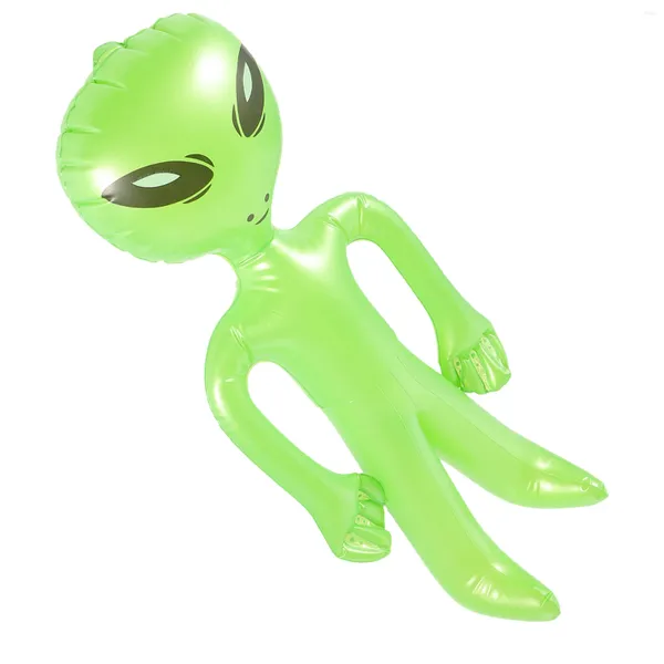 Tazze usa e getta Cannucce Giocattoli di Halloween Gonfiabili Alien Puntelli per feste per bambini Giocattoli giganti in PVC Forniture per piscine per bambini