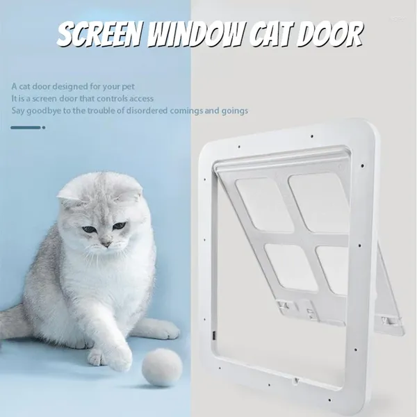 Kedi Taşıyıcılar Pet Ürünleri Sivrisinek Ekran Kapısı Anti Isırık Küçük Köpek