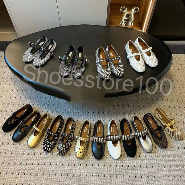 Kleiderschuhe Designer Ballettschuh Frühling Herbst Schafsleder Bogen Mode Flachboot Schuh Lady Leder Lazy Dance Slas Frauen Schuhe groß mit Kastenbeutel Ledersohle