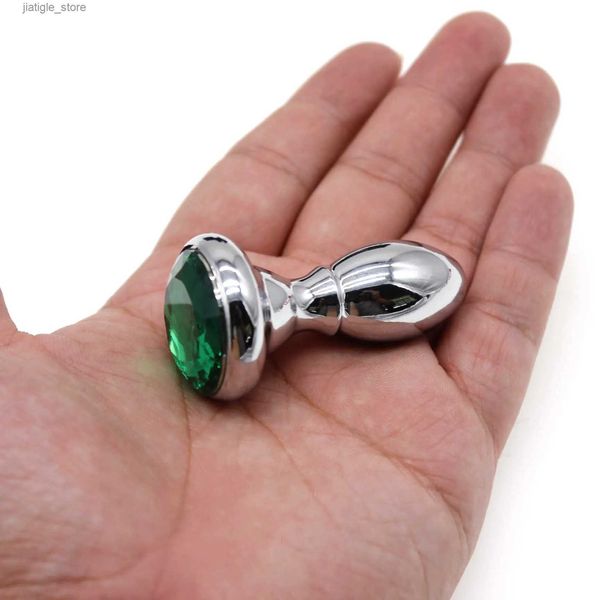 Outros itens de beleza da saúde Mini tamanho de plugue anal, mas um verdadeiro brinquedo para homens para homens y240402