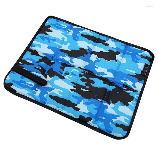 Coperte Tappetino da campeggio pieghevole portatile Cuscino da seduta in schiuma Tessuto Oxford impermeabile Spiaggia Previene l'escursionismo sporco Piccolo sedile da picnic Coperta da esterno