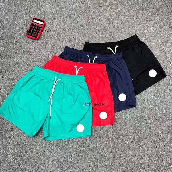 Designer-Badeshorts, weiß, besticktes Label, Herren-Bademode, Damen-Strandshorts, luxuriös, wasserdicht, schnell trocknend, mit Mesh, atmungsaktiv, Sport-Yoga-Hose, Sommer 302