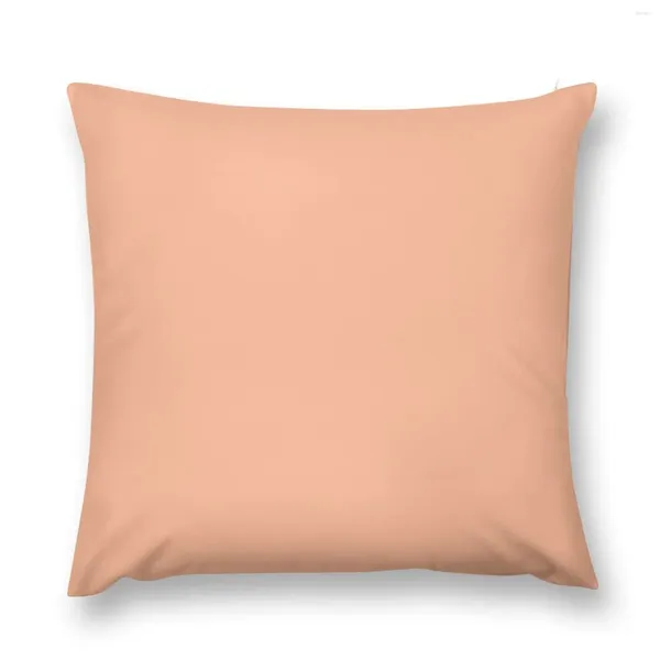 Подушка персиково-оранжевая однотонная рождественская S для чехлов для диванов, диванных подушек