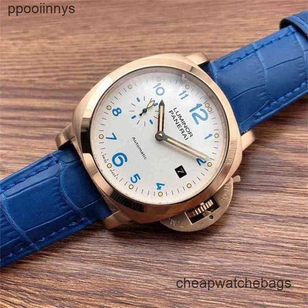 Paneraiss DEISGN Movimento Orologi Orologio da macchina luminoso Moda atmosferica da uomo Orologi da polso impermeabili super luminosi Acciaio inossidabile Automatico WN-JEWD