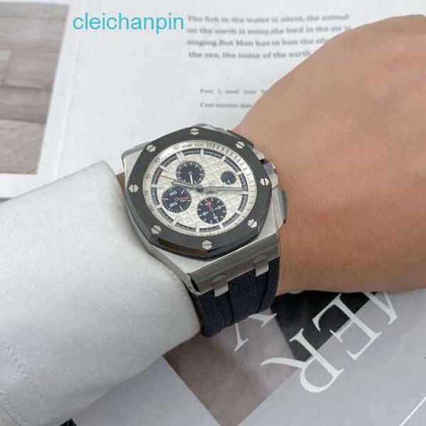 Mens AP Wrist Watch Royal Oak Offshore Série Offshore mergulho mecânico automático à prova d'água de aço de aço de aço de aço Data Data de tempo exibir o relógio masculino