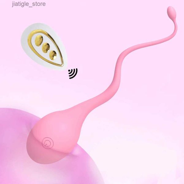 Andere Gesundheitszustandsartikel Fernbedienung G-Punkt-Vibrator für weibliche Klitorale Stimulator Wireless Dildo Vibrator Love Pollywog Sperma Erwachsener Y240402