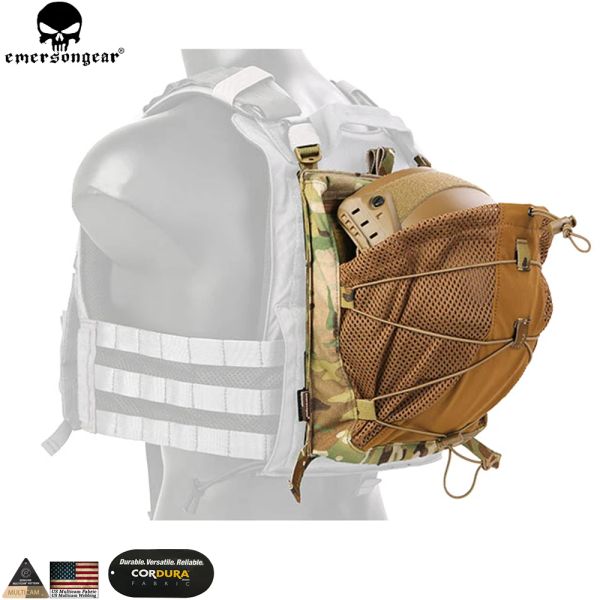 Borse EMERSONGEAR LXB Style Bungee Pack per 420 Borsa tattica Multicam Gilet da caccia Zaino EMB9534