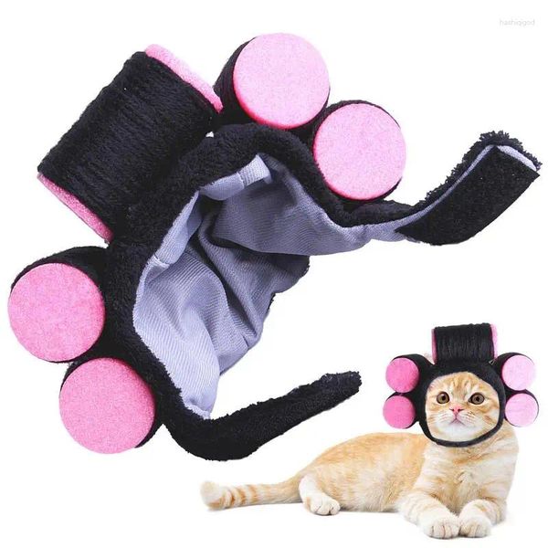 Abbigliamento per cani Cappelli per gatti Copricapi per costumi Parrucche Capelli ricci Cappello regolabile Vestire Oggetti di scena Articoli per feste per piccoli