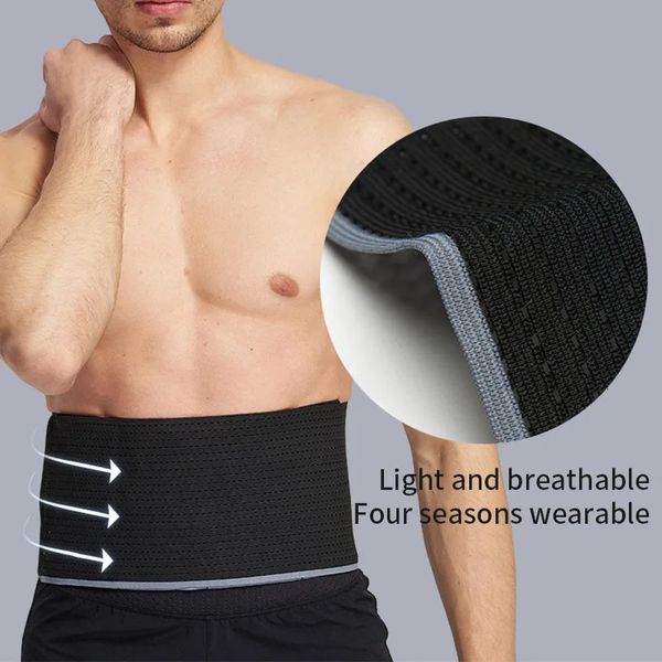 Cintura trainer para mulheres e homens cintura trimmer cinto emagrecimento corpo shaper plus size invisível envoltório cintura apoio barriga 240323
