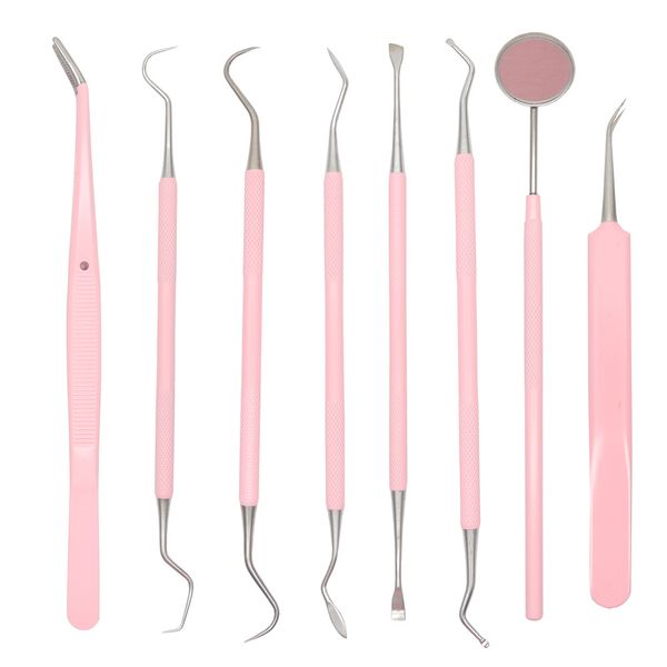 Бытовые инструменты для полости рта, зубные пятна, зубной камень, скребок, зонд, набор для чистки полости рта