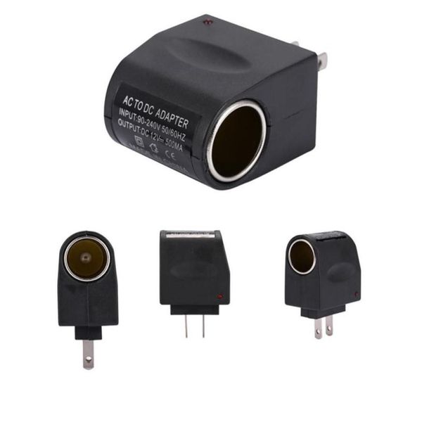 Outros eletrônicos automáticos 110240v AC a 12V DC 500mA Cigarte Cigarte Adaptador Adaptador Conversor Use UU Plug2901540 Drop Delivery Automobiles M OT5CN