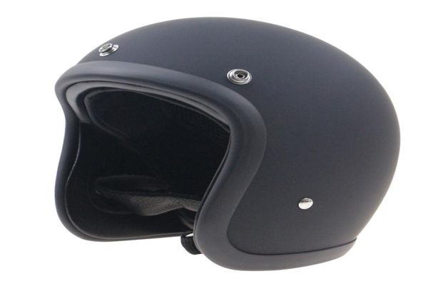 Japanischer Low-Profile-Motorradhelm 500TX Cafe Racer-Helm Fiberglasschale leicht Vintage-Motorrad2081351